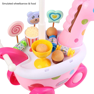 ماشین برقی آب نبات بستنی فروشی مدل زرافه Candy Ice Cream Car -اسباب بازی